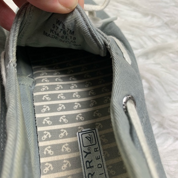 🔥30%OFF🔥Sperry grey/white Bahama slip on 7 - Picture 8 of 8